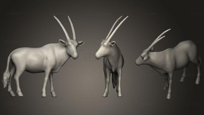 3D модель Африканское животное (STL)